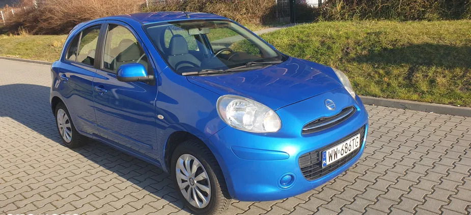 pomorskie Nissan Micra cena 17900 przebieg: 152000, rok produkcji 2012 z Warszawa